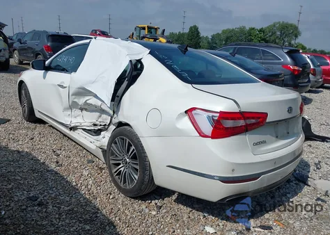 2014 Kia Cadenza Premium из США, поврежденный, VIN KNALN4D73E5132951